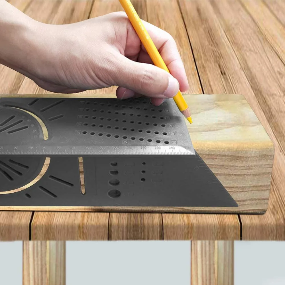 1 шт. угловая 3d линейка из АБС пластика|Детали инструментов| |