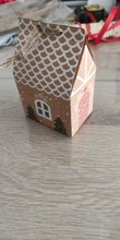 Gift-Bags Boxes Guests-Packaging Merry-Christmas Deer Candy Stickers No Party with Snowflakes