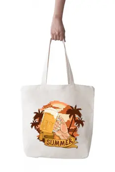 

Angemiel Bag Big Pleasant Holiday Drink Shopping Beach Tote Bag