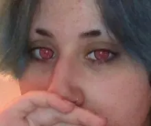 2 unids/par Rosa lentes accesorios de anime de lentes de contacto de Color lentes de Color ojo póngase en contacto con Lenases Yealry UYAAI Anime cosplay