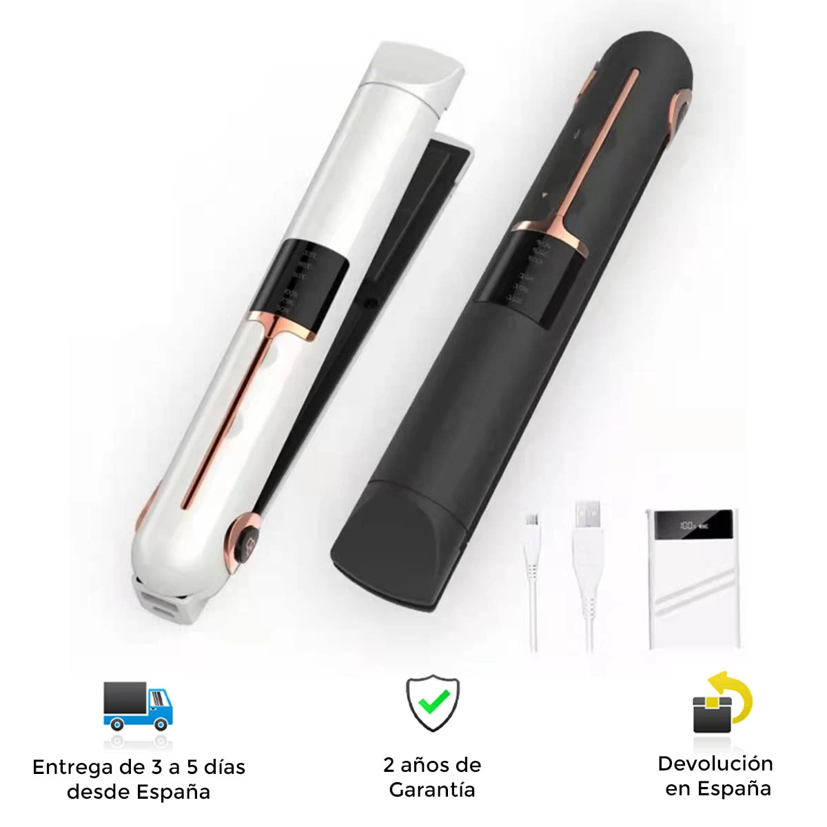 straf draaipunt Golf Draadloze Stijltang Met Powerbank, Snelle, Moderne, Veilige, Efficiënte,  Usb Opladen, grote Capaciteit Batterij, Klein Formaat, Draagbare, Led  Display, Reizen, Powerbank, Haar Rechtzetten|null| - AliExpress