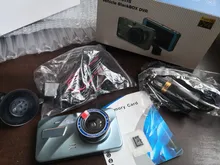 Cámara de salpicadero de coche, grabador de vídeo con cámara de visión trasera de 1080P, grabadora de ciclo de 3,6 pulgadas, Dvrs, Dvr, 3 en 1, grabador de vídeo Dvr