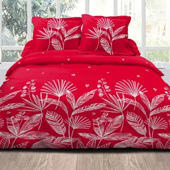 

Bed Set-duvet cover 100% cotton 57 yarn Exo