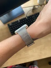 Correa delgada para Apple Watch SE 6/5/4, 40MM y 44MM, correa de Metal para iWatch Series 3/2/1, 38MM y 40MM