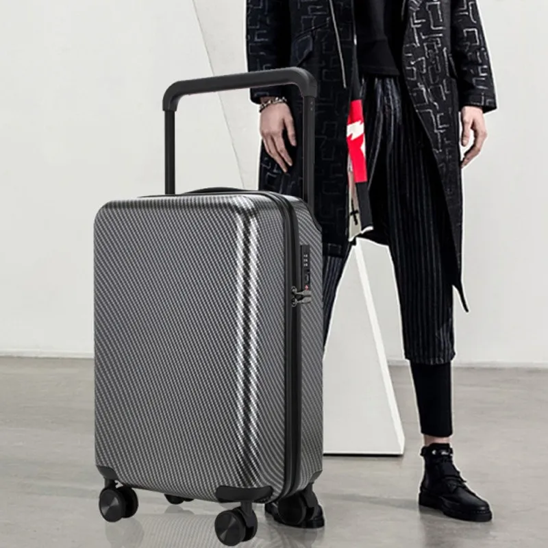 2024 Inch Travel Carry-on Silent Wheeled Luxury Suitcase Trolley