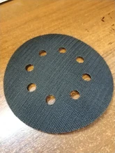 Almohadilla de interfaz de protección de superficie ultrafina, 5 pulgadas (125mm), 8 agujeros, almohadillas de lijado y discos de lijado de gancho y bucle, G8TB