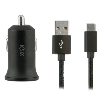 

Wall Charger + USB Micro Cable KSIX 2A Black