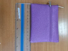 Monedero de cuero de moda para mujer, cartera para Cambio, Mini monedero con cremallera, carteras con llavero para niños, 2019