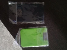 Negocios de bolsillo de crédito adhesivo de moda mujeres hombres teléfono celular titular de la tarjeta de identificación Delgado caso pegatina comprar 50 piezas tienen descuento