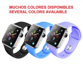 

Pulsera silicona de recambio COMPATIBLE con Apple Watch 1 2 3