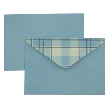 

Envelopes with checkered valve blue format c6 (114x162mm), packing 20 PCs.