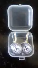 Earrings Fashion Jewelry Life-Tree Tree-Of-Life Silver-Color Girl Women Glass for Earhook