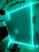 5V WIFI USB Bluetooth 1M-30M 5050 tiras de Led USB Luz impermeable RGB cinta de diodos Led lámpara para decoración de dormitorio de fondo