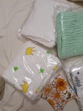 Manta de muselina para bebé recién nacido, edredón de algodón, 6 capas, Invierno