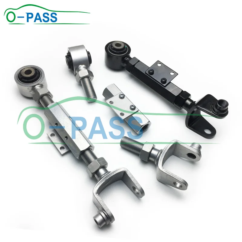 

OPASS Adjustable Rear Camber Control arm For Honda Civic CR-V III IV Odyssey Stream FR-V H6 WEY VV5 Crossroad Edix 52390-SFE-000