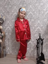 Pijamas de Navidad para bebé, ropa de dormir de manga larga de seda, Color sólido, cómoda, Otoño e Invierno