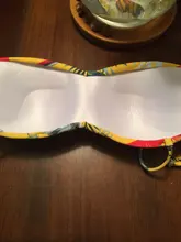 Bikini Bathing-Suit Women Swimwear Print New Bandeau Biquini Leaves Push-Up Female Brazilian