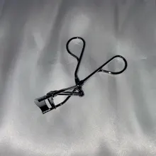 Rizador de pestañas de acero inoxidable, 1 unidad, rizado blanco y plateado, maquillaje cosmético, rizador de pestañas, instrumento para pestañas