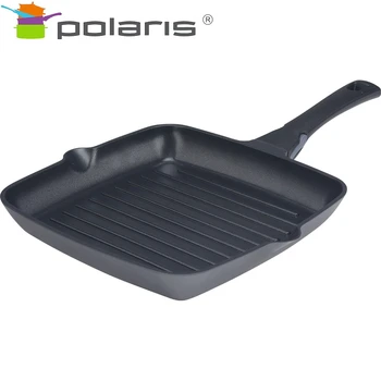 

Pan grill Polaris Bellagio-28G Pan grill without lid kitchen cook fry pan with removable handle