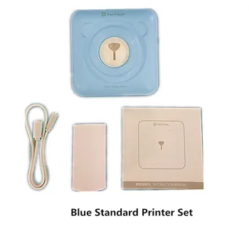 

GOOJPRT Mini Portable Printer Pocket Mobile Thermal Bluetooth4.0 58mm Mini Wireless Thermal Photo Printer for Android iOS Regalo