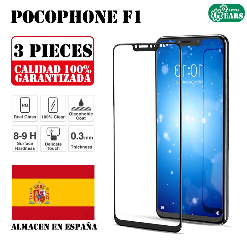 Xiaomi Pocophone F1 комплект из 3 предметов защита для экрана закаленного стекла ультра