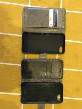 Funda de cuero de lujo para iPhone, funda con tapa y ranura para tarjetas, para modelos 12, Mini, 11 Pro, X, XS, Max, XR, 6, 6S, 7, 8 Plus, 5S, SE, 2020