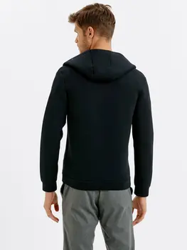 

Hooded Zipper Cardigan