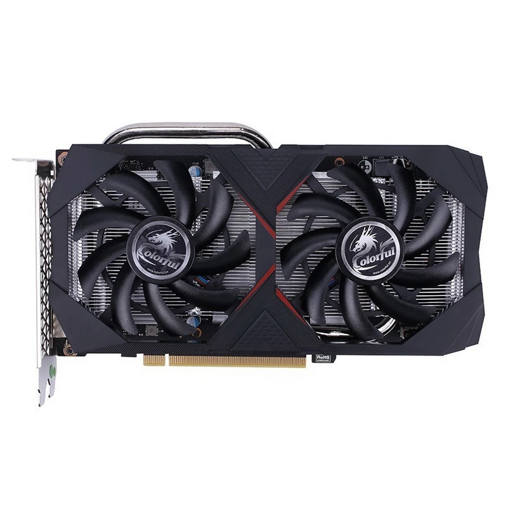Видеокарта Colorful nVidia GeForce GTX 1660 1785MHz 6144MB 8000MHz 192 bit RTL [GTX 1660 6G-V]