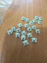 Botón táctico de Metal SMT de alta calidad, 50 Uds., 5,2x5,2x1,5mm a 9mm, 4 pines, botón táctil, botón para altavoz y Audio