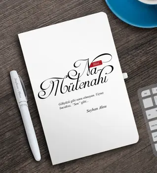 

Personalized Mânâ Namütenahi White Notebook and Pen Gift Set