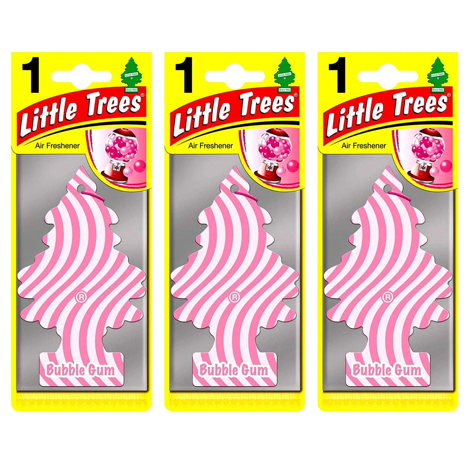 

Little Trees Bubble Gum Sakız Aromalı Oto Kokusu 3 Adet