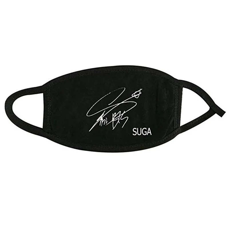 KPOP хлопковая Пылезащитная маска для рта и лица Bangtan Boys Signature Jin V с изображением чимина и шуги Jungkook маска для лица Ким Tae Hyung