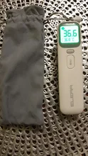 ELERA-termómetro Digital infrarrojo LCD para bebés, medidor de temperatura corporal sin contacto para la frente y la oreja