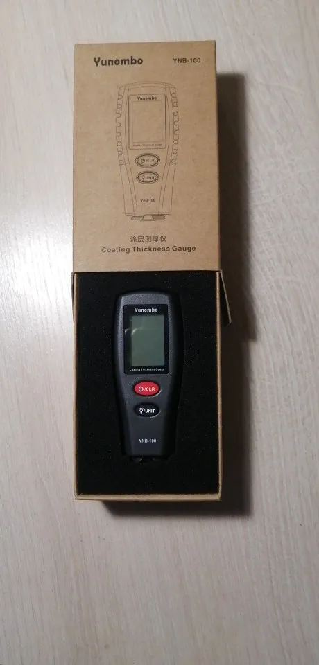 Отзыв о товаре Тестер толщины покраски Yunombo YNB-100, Цифровой измеритель толщины покраски автомобиля с руководством на русском и английском языке от пользователя А***к