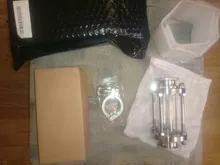 304-Stainless-Steel Fitting Tri-Clamp Sight Glass Homebrew Diopter Clover OD 38mm-Pipe