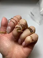 Conjunto de anillos de perlas de Color dorado y plateado bohemio para mujer, sortija abierta con giro geométrico, anillo abierto, joyería con abalorio