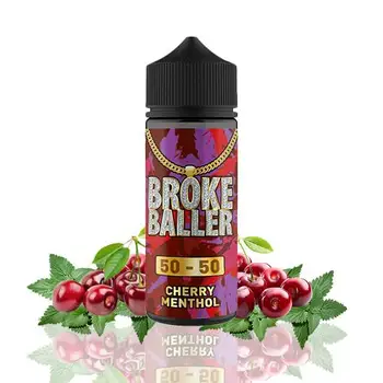 

Broke Baller Cherry Menthol 80ml (Shortfill) SIN NICOTINA