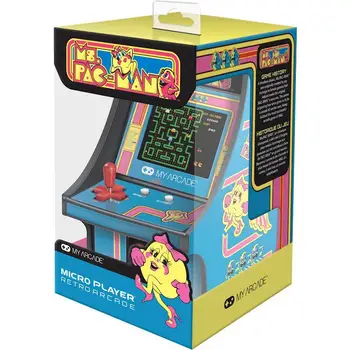 

Console Micro Player Retro Arcade Miss Pac-Man consoles Retro My Arcade