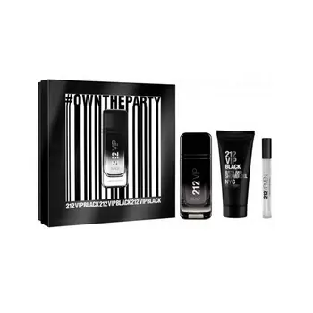 

Carolina Herrera 212 Vip Black Eau De Parfum Spray 100ml Set 3 pieces 2018