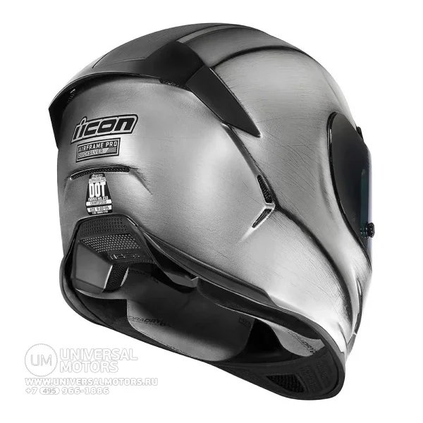 Шлем ICON AIRFRAME PRO QUICKSILVER SILVER|Шлемы| | АлиЭкспресс