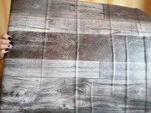 LUCKYYJ-papel tapiz de madera para habitaciones y objetos antiguos, papel de Contacto de vinilo autoadhesivo marrón, reacondicionamiento decorativo