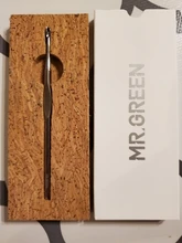 MR.GREEN-eliminador de cutículas, empujador de piel muerta, herramientas de manicura de decoración de uñas de acero inoxidable, limpiador de uñas