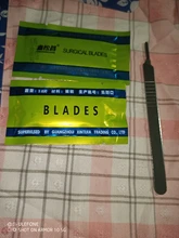 Cutting-Tool Scalpel-Blades Surgical-Knife Carbon-Steel 4--Handle 10-Pc Pcb-Repair Animal