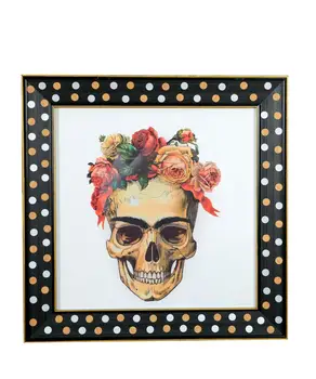 

Canvas Printed Glass Luxury Framed Dry Head