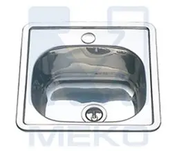 

Washing врезная 380*380*0,6-150,3.5 "полиров. + siphon to