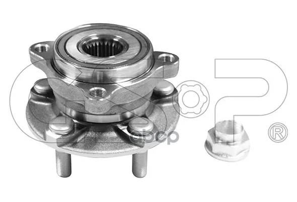 Ступица С Подшипником Subaru Forester Iii/Impreza Iii/Legacy Iv 03- Пер. Gsp 9327039k GSP арт. 9327039K
