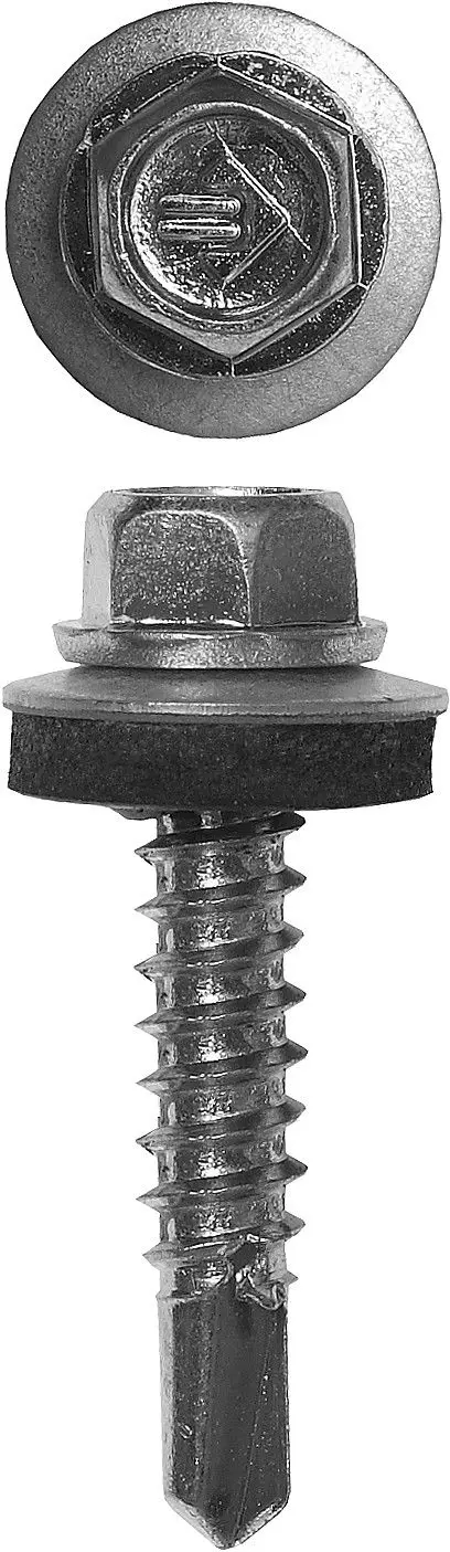 Tapping Screws SCM roofing 75x5.5mm 800 PCs for metal designs bison Pro | Обустройство дома