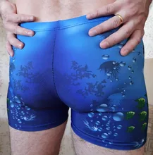 Los hombres de natación bañadores pantalones cortos de playa escritos del boxeador de los hombres hombre piscina traje de baño trajes de baño traje de pantalones traje de baño para hombre