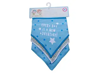 

Shrimp bib Bandanas baby 3 Unds (blue)
