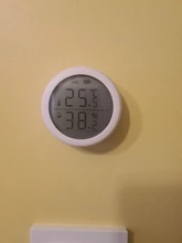 Tuya ZigBee Smart Home Temperature And Humidity Sensor With LED Screen Works With Home
